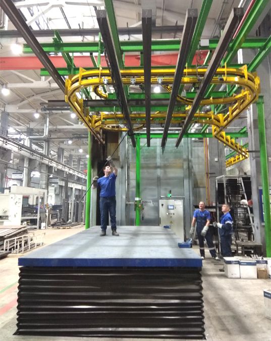 Эксклюзивное подъемное оборудование установлено на нижегородском заводе спецавтотранспорта_0 | ТД «Вертикаль»