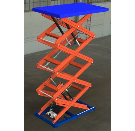 Подъемный стол с вертикальными ножницами Edmolift  TSQ 1000 | ТД «Вертикаль»