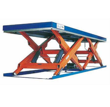Подъемный стол с горизонтальными ножницами Edmolift TMH 10000 | ТД «Вертикаль»