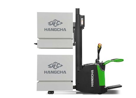 Электроштабелер HANGCHA  CDD16-AC1S-LI с подъемом нижних консолей | ТД «Вертикаль»