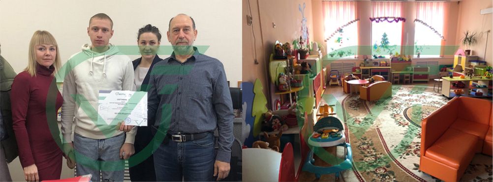 ТД «Вертикаль» поздравил воспитанников Дзержинского детского дома с Новым годом в Нижнем Новгороде