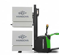 Электроштабелер HANGCHA  CDD14-AC1S-LI с подъемом нижних консолей